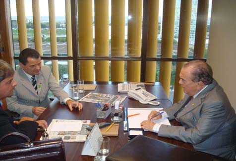 Para União: Reitor do Ifal apresenta, em Brasília, projeto de novo campus a João Lyra