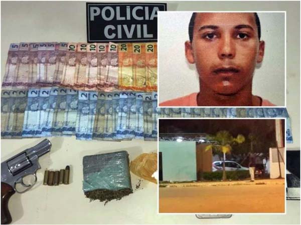 Suspeito de homicídio é morto durante confronto com a polícia em pousada