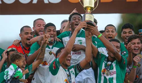 Zumbi de União dos Palmares é campeão da Copa Alagoas Sub-20 e celebra primeira taça da categoria