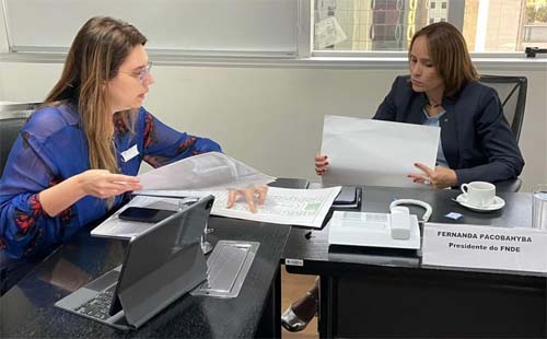 Em Brasília, Educação de Maceió garante compromisso do FNDE para construção de novas creches na capital