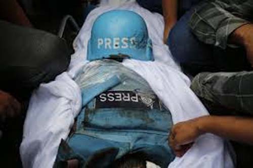 Ataque aéreo mata cinco jornalistas palestinianos na Faixa de Gaza e amplia tragédia humanitária