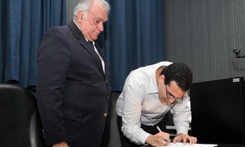 Presidência do TJ empossa trinta e três novos servidores