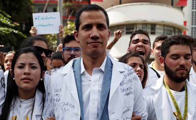 Juan Guaidó: “Não há risco de uma guerra civil na Venezuela; 90% da população quer mudança”