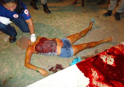 Rejeitado, jovem mata ex-companheira adolescente a golpes de faca 