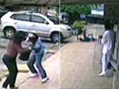 Mulher acusada de roubo é presa 