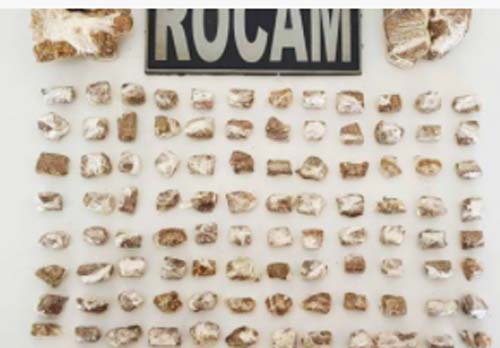 Menor de 14 anos é apreendido com mais de 400g da maconha em Lagoa da Canoa