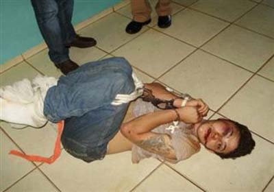 Acusado de estupro é espancado pela população