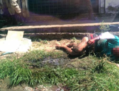 Homem é linchado após surtar e esfaquear a própria mãe na Vila Matias, em Penedo