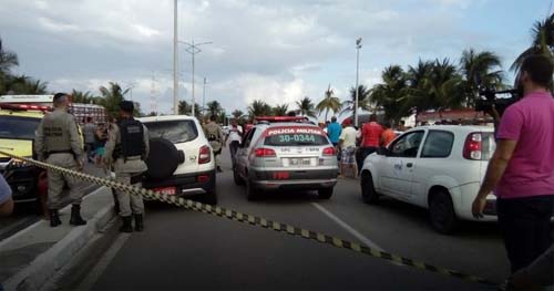 1º BPM prende acusado de latrocínio de taxista em 2018