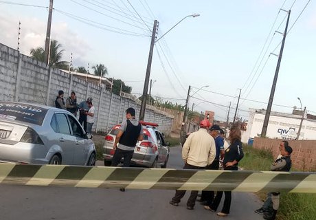 Motorista de aplicativo é morto na Serraria