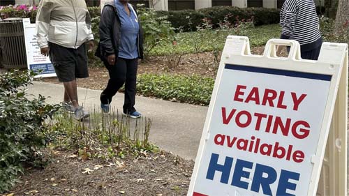 Recorde de afluência às urnas no estado norte-americano da Geórgia no primeiro dia de votação antecipada