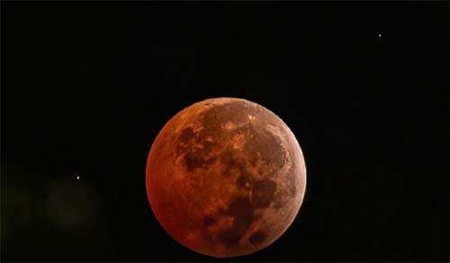 Fenômeno Celestial: Eclipse Lunar Total Acontece Neste Domingo
