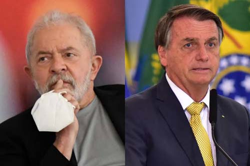 Bolsonaro já aparece à frente de Lula em pesquisa eleitoral; VEJA NÚMEROS