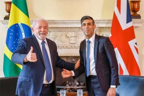 Após encontro de Sunak com Lula, Reino Unido anuncia R$ 500 mi para Fundo da Amazônia