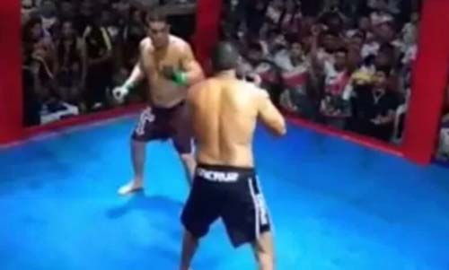 Prefeito do Amazonas decide disputa política com adversário em ringue de MMA