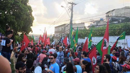 Maceió tem marcha contra a reforma da Previdência