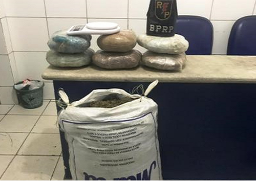 Jovem é preso com mais de 20 quilos de maconha em Rio Largo