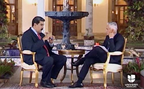 Entrevista confiscada por Maduro é divulgada: “Você vai engolir sua provocação com Coca-Cola”