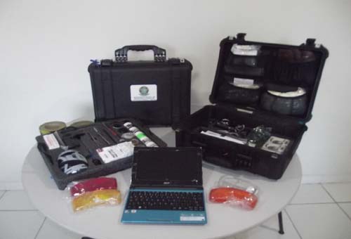 Instituto de Criminalística de Alagoas recebe novas maletas forenses