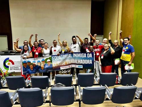 Urbanitários denunciam irregularidades da Equatorial em evento estadual do Congresso do Trabalho