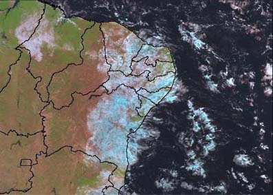 Alagoas terá tempo nublado e chuva pelos próximos cinco dias