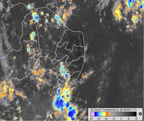 Fim de semana será de chuva em Alagoas, aponta Sala de Alerta da Semarh