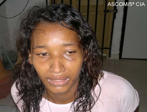 Presa mulher que deu ordem para bandidos executarem policial militar durante assalto