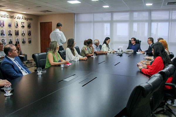TJ e AMA discutem implantação da Patrulha Maria da Penha no interior