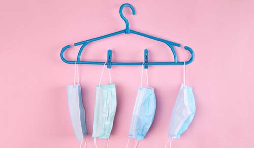 Quais problemas de saúde uma máscara suja pode causar e quais você já pode descartar