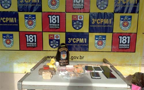 Preso suspeito de comandar o tráfico na Barra de Santo Antônio