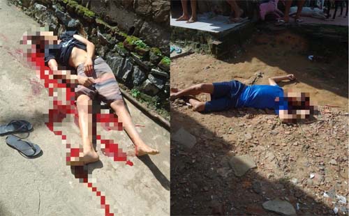 Dois adolescentes são mortos a tiros em entrada de grota na parte alta de Maceió