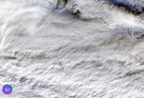 Nasa divulga fotos do grande meteorito que ninguém viu