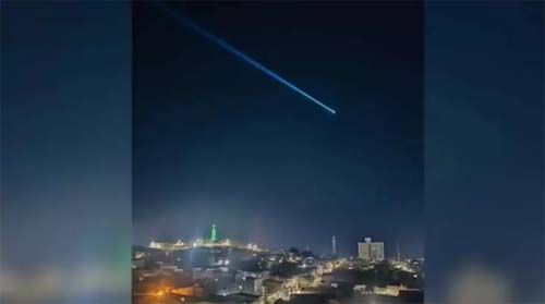 Fenômeno celeste impressiona várias regiões do Nordeste na noite desta segunda-feira