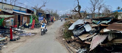 Ciclone deixa ao menos 145 mortos em Mianmar