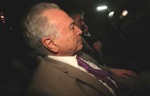 Temer pode ser transferido hoje da PF para quartel