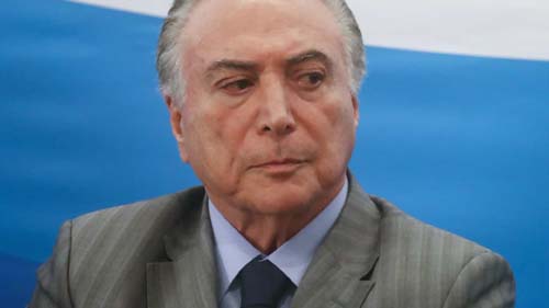 Supremo quebrou sigilo de Temer e parlamentares