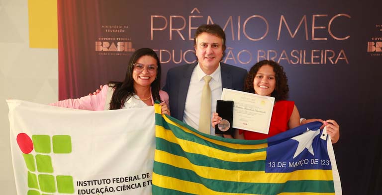 Prêmio MEC: 22% dos estudantes premiados são de Institutos Federais