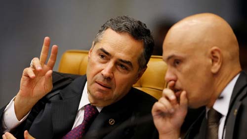 'Respeite os colegas!', diz Toffoli a Barroso em sessão tensa