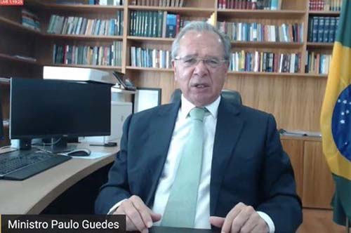 Guedes diz que irá prorrogar auxílio com nova onda de covid