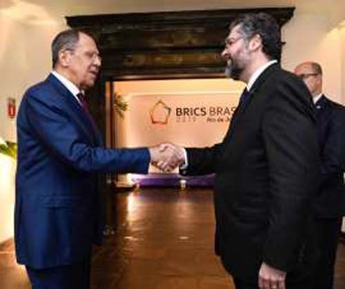 Brasil e Rússia entram em atrito por Venezuela em reunião dos Brics