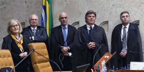 Ministros do STF acusam o golpe e mantêm uma atitude inaceitável de intimidação contra os parlamentares