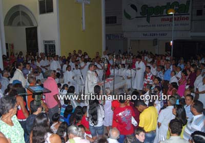 Cerca de 250 fiéis acompanharam a Missa da Virada do Ano celebrada em União dos Palmares