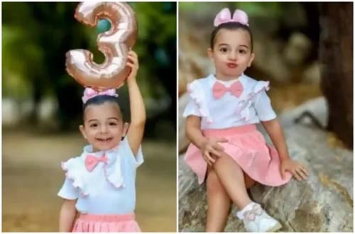  Menina de 3 anos morre atropelada por parente em Pened
