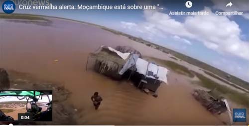 Cruz vermelha alerta: Moçambique está sobre uma 