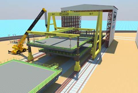 Plataforma em construção desaba no Porto de Maceió, no bairro do Jaraguá