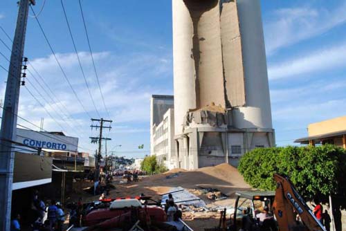 Quatro anos após queda de silo, Justiça condena Moinho Motrisa a pagar indenizações às vítimas