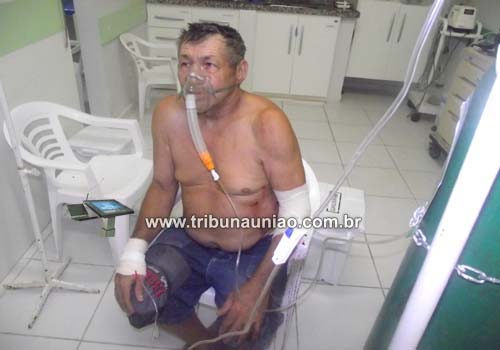 Ancião é atingido por tiro de 12 disparado por enteado em acampamento em União dos Palmares