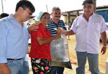 Moradores da Zona Rural de União dos Palmares recebem 50 mil alevinos 