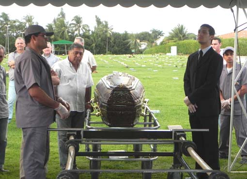 Foi sepultada hoje em Maceió a senhora Maria de Lourdes Borba Baia de Barros, matricarca da família Baia em União dos Palmares