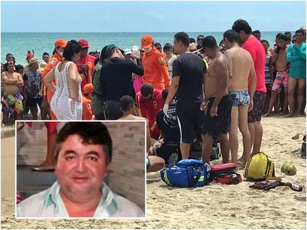 Morador de Campo Alegre morre após sofrer mal súbito na Praia do Francês
